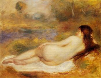 皮埃爾 奧古斯特 雷諾阿 Nude Reclining on the Grass